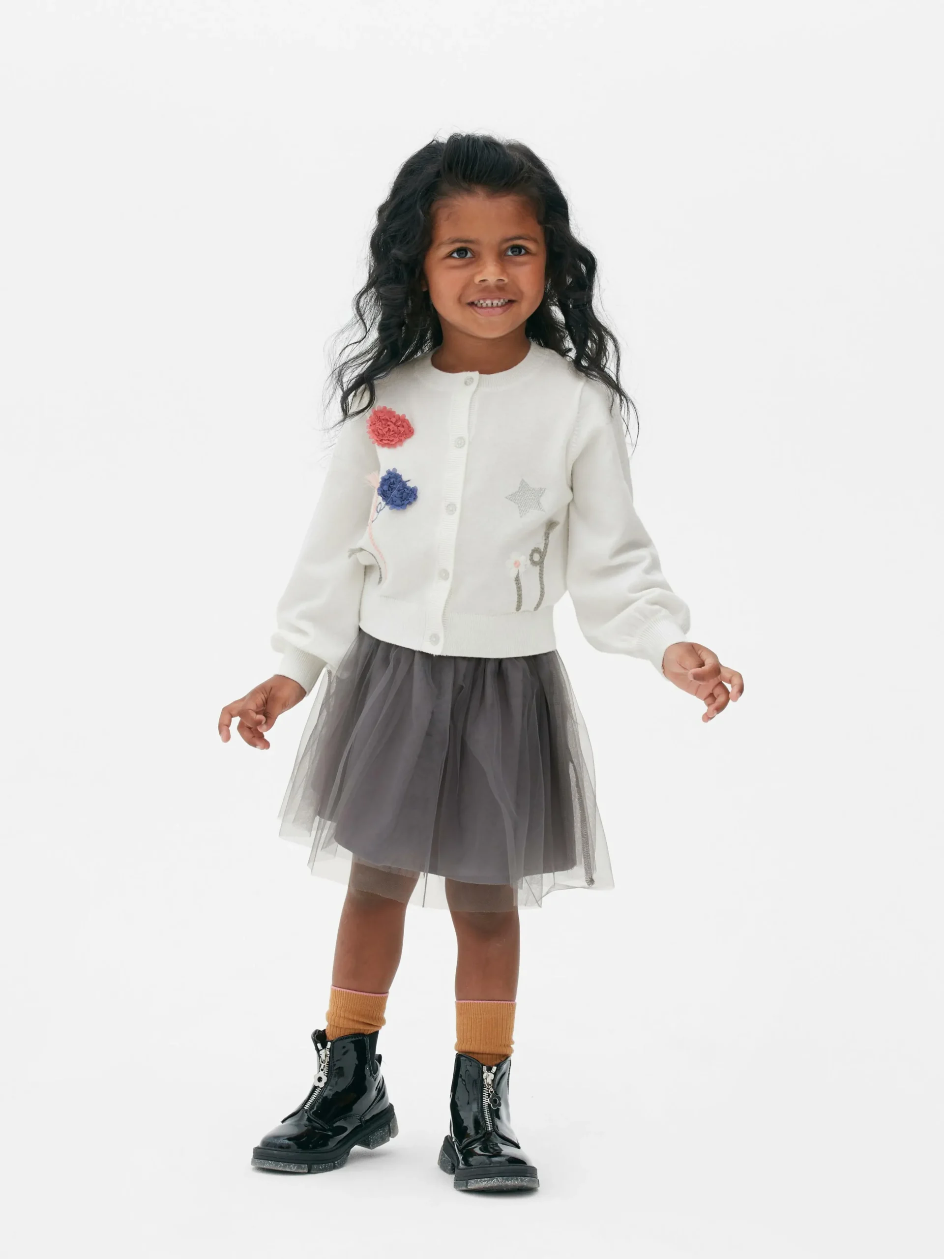 Ensemble Gilet Tricoté Et Tutu