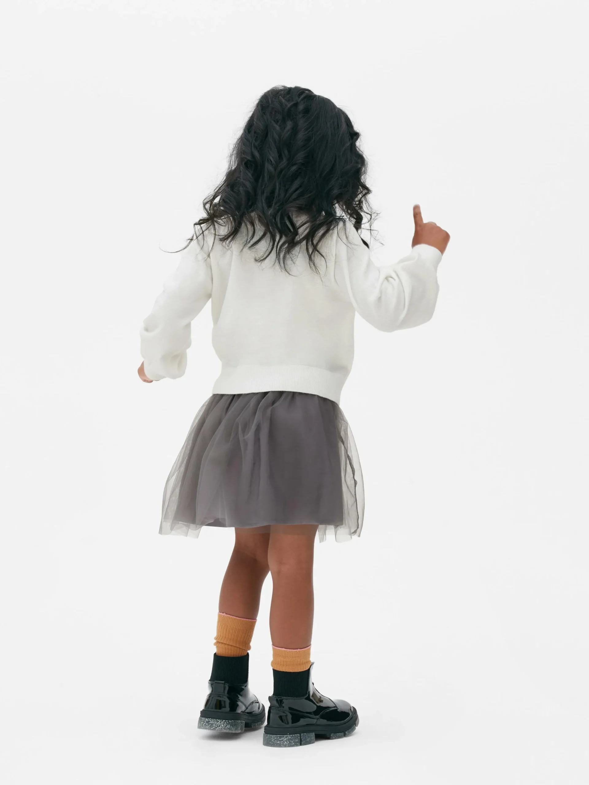 Ensemble Gilet Tricoté Et Tutu