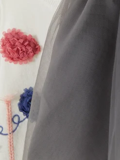 Ensemble Gilet Tricoté Et Tutu