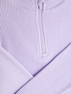 Ensemble Haut Et Legging Côtelés Sans Coutures