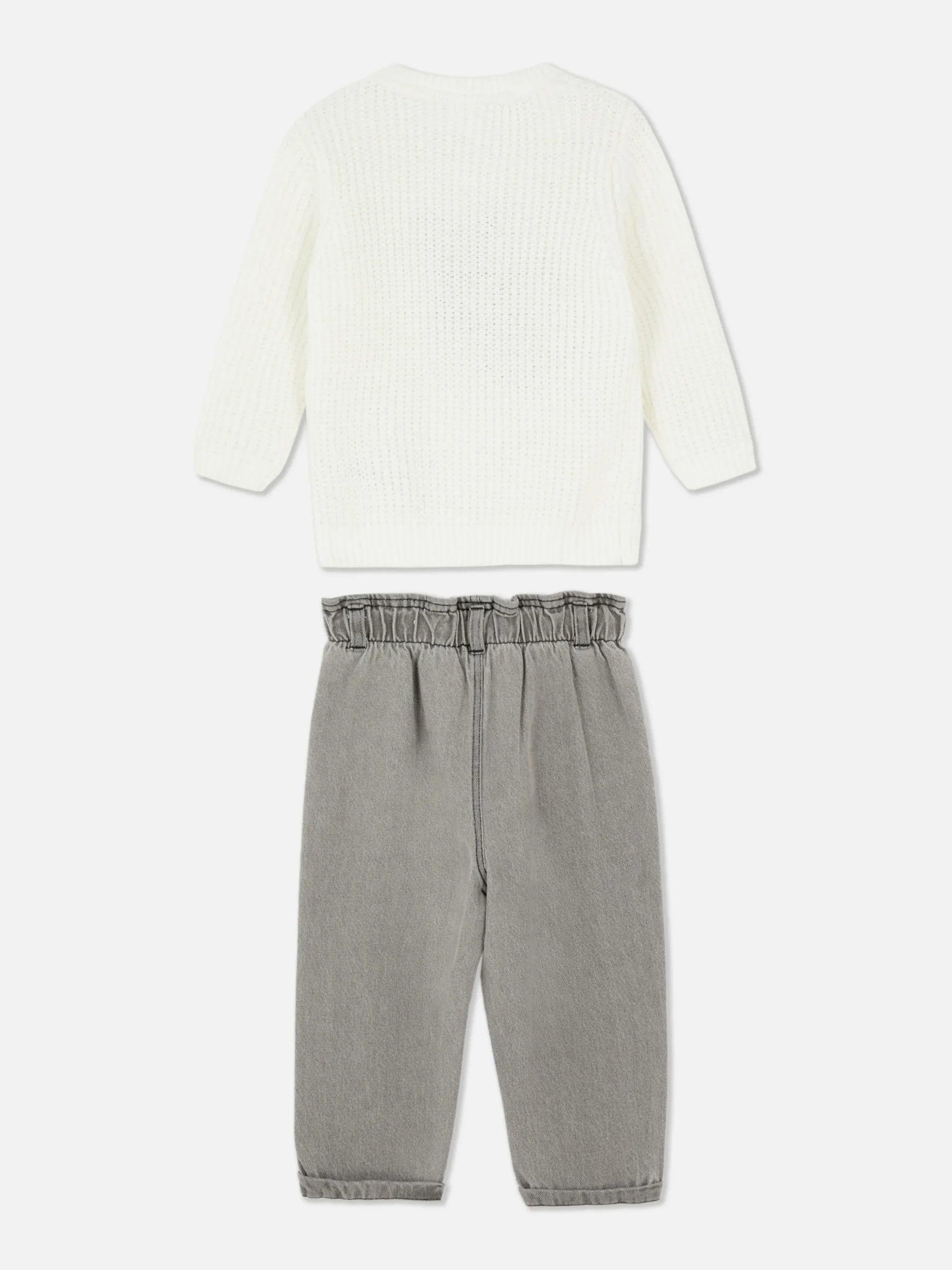 Ensemble Pull En Maille Et Jean Disney Minnie Mouse