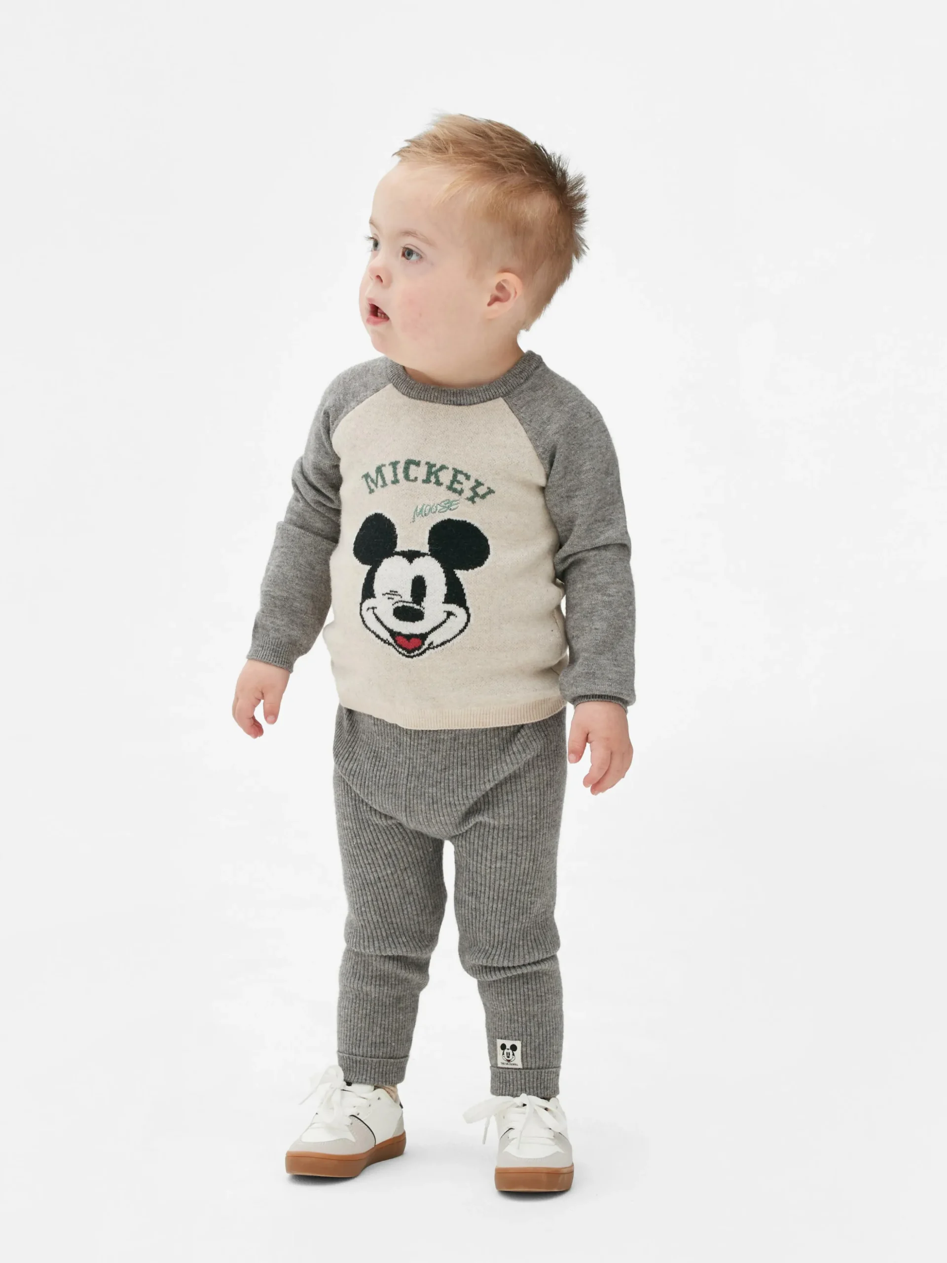 Ensemble Pull Et Legging En Tricot à Coordonner Disney Mickey Mouse