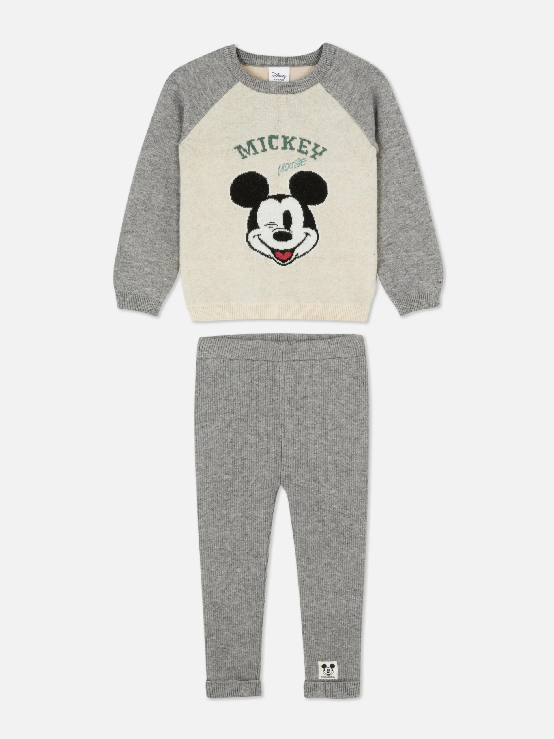 Ensemble Pull Et Legging En Tricot à Coordonner Disney Mickey Mouse