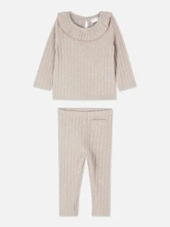 Ensemble Pull Tricoté Et Legging à Coordonner