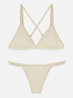 Ensemble Sans Coutures Brassière Triangle Et String Kappa X Primark