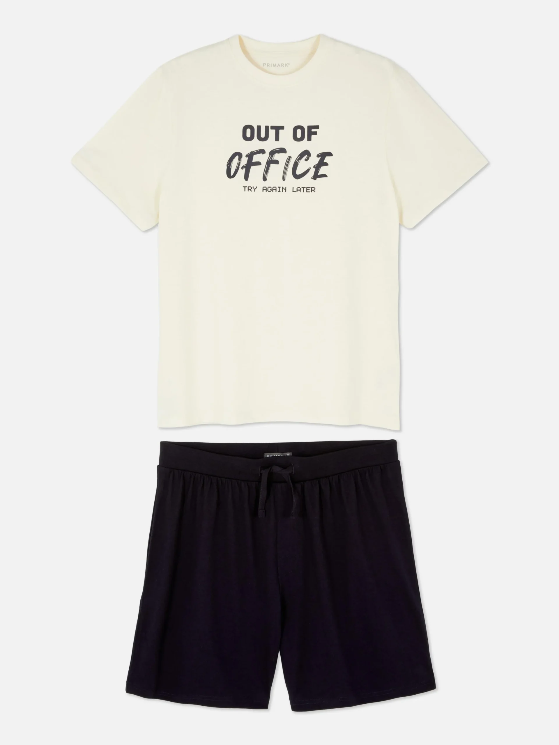 Ensemble Short Et T-shirt De Pyjama