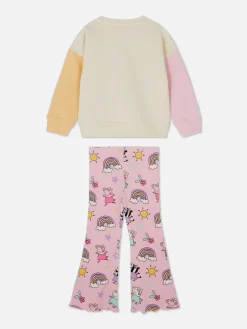 Ensemble Sweat-shirt Et Legging évasé Peppa Pig