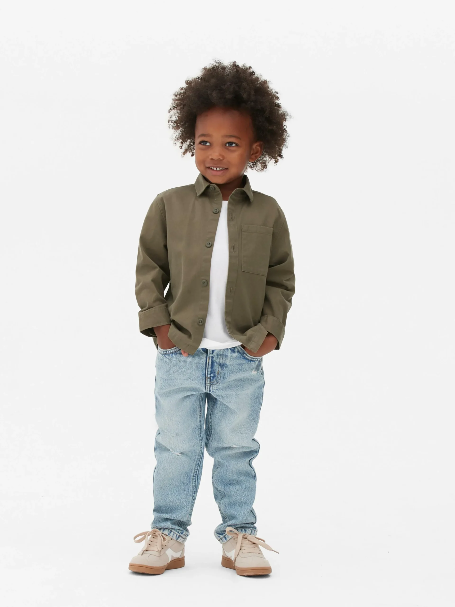 Ensemble T-shirt Et Chemise à Manches Longues