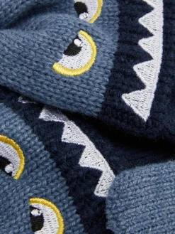 Gants En Maille Brodée