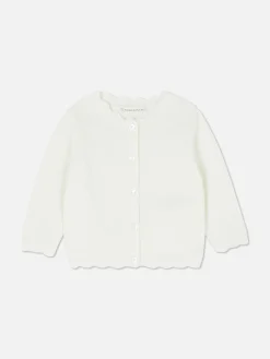 Gilet à Bordures Festonnées