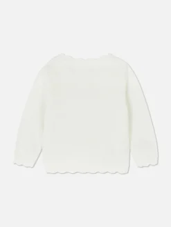 Gilet à Bordures Festonnées