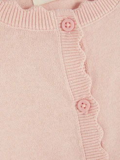 Gilet Boutonné Festonné