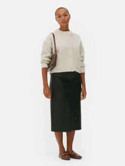 Gilet Décontracté Boutonné Sur Le Devant