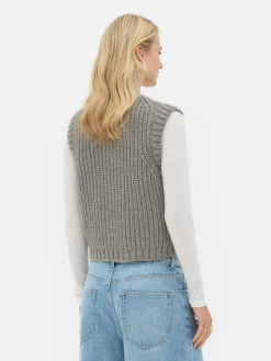 Gilet De Costume En Maille Rita Ora