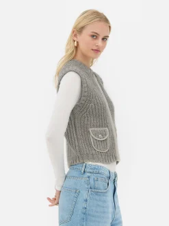 Gilet De Costume En Maille Rita Ora