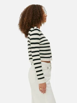 Gilet En Maille Boutonné