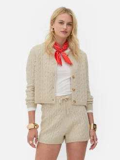 Gilet En Maille Torsadée Rita Ora