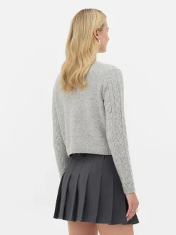 Gilet En Maille Torsadée Rita Ora