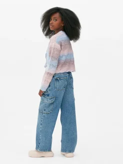 Gilet En Pointelle Effet Dégradé