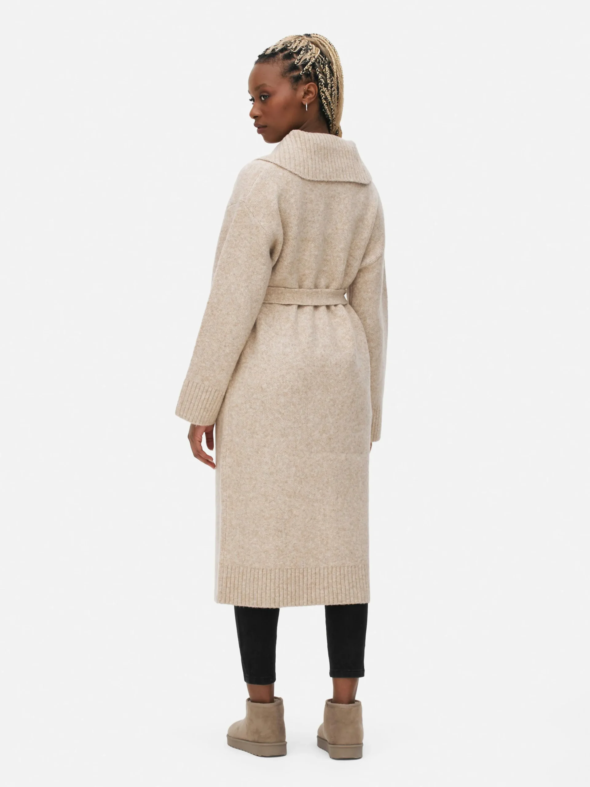 Gilet Long à Ceinture Paula Echevarría