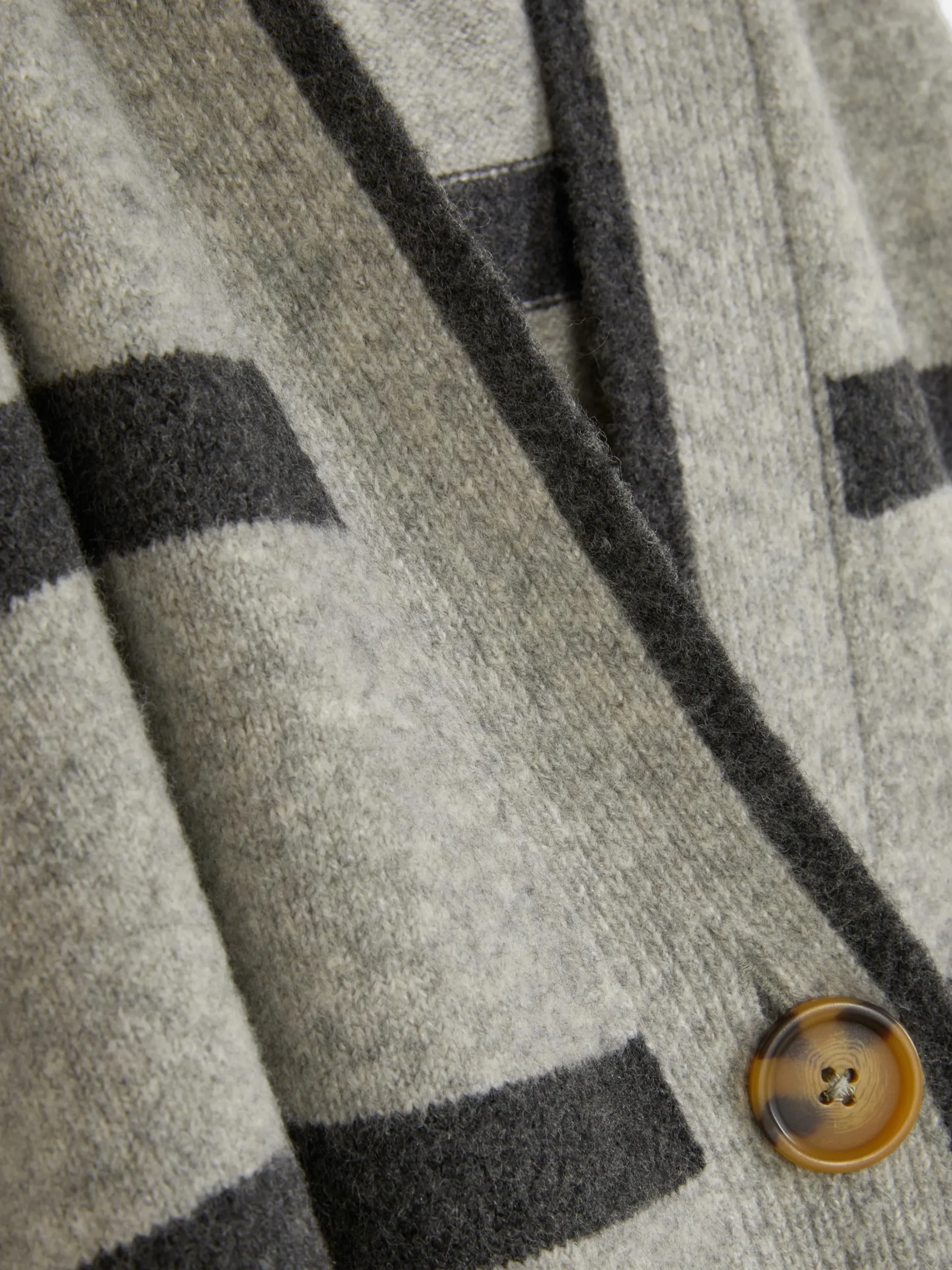 Gilet Long à Rayures