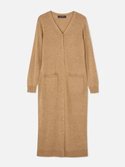 Gilet Long Boutonné