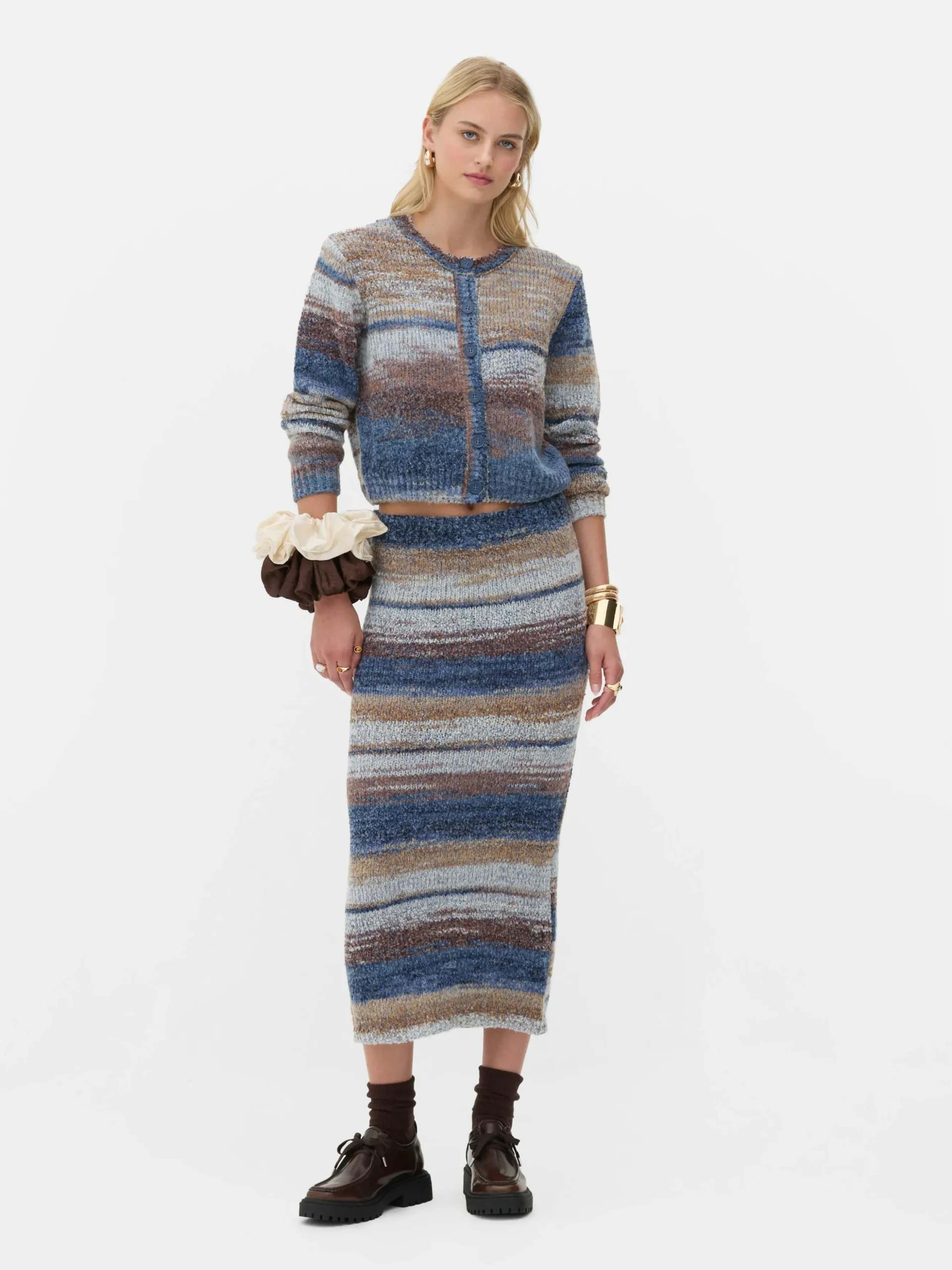 Gilet Space Dye à Coordonner Rita Ora