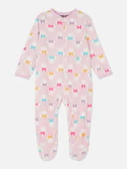 Grenouillère En Tissu Minky Disney Minnie Mouse