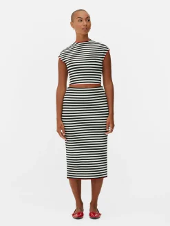 Haut à Rayures Beetlejuice X Colleen Atwood à Coordonner