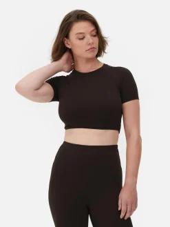 Haut Court De Sport En Tissu Ultra-doux Rita Ora