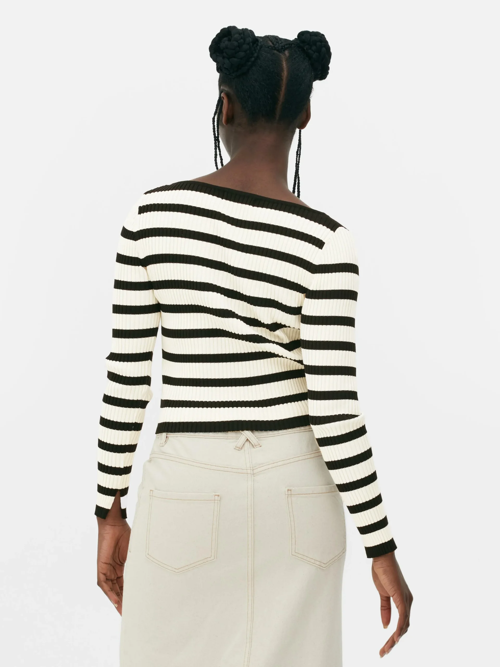 Haut Côtelé à Col Bateau