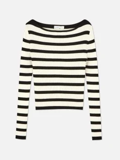 Haut Côtelé à Col Bateau