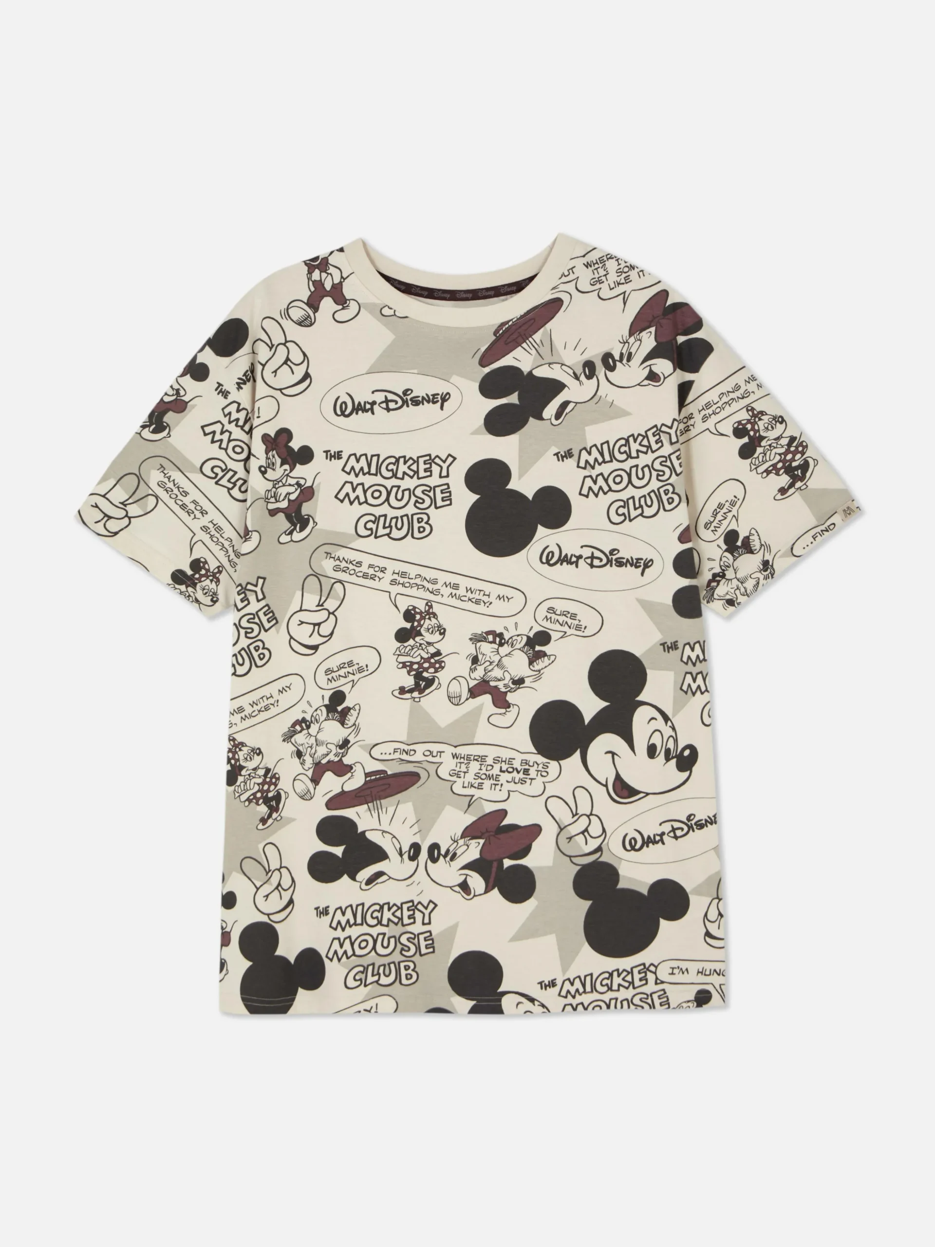 Haut De Pyjama à Motif Disney Mickey Mouse