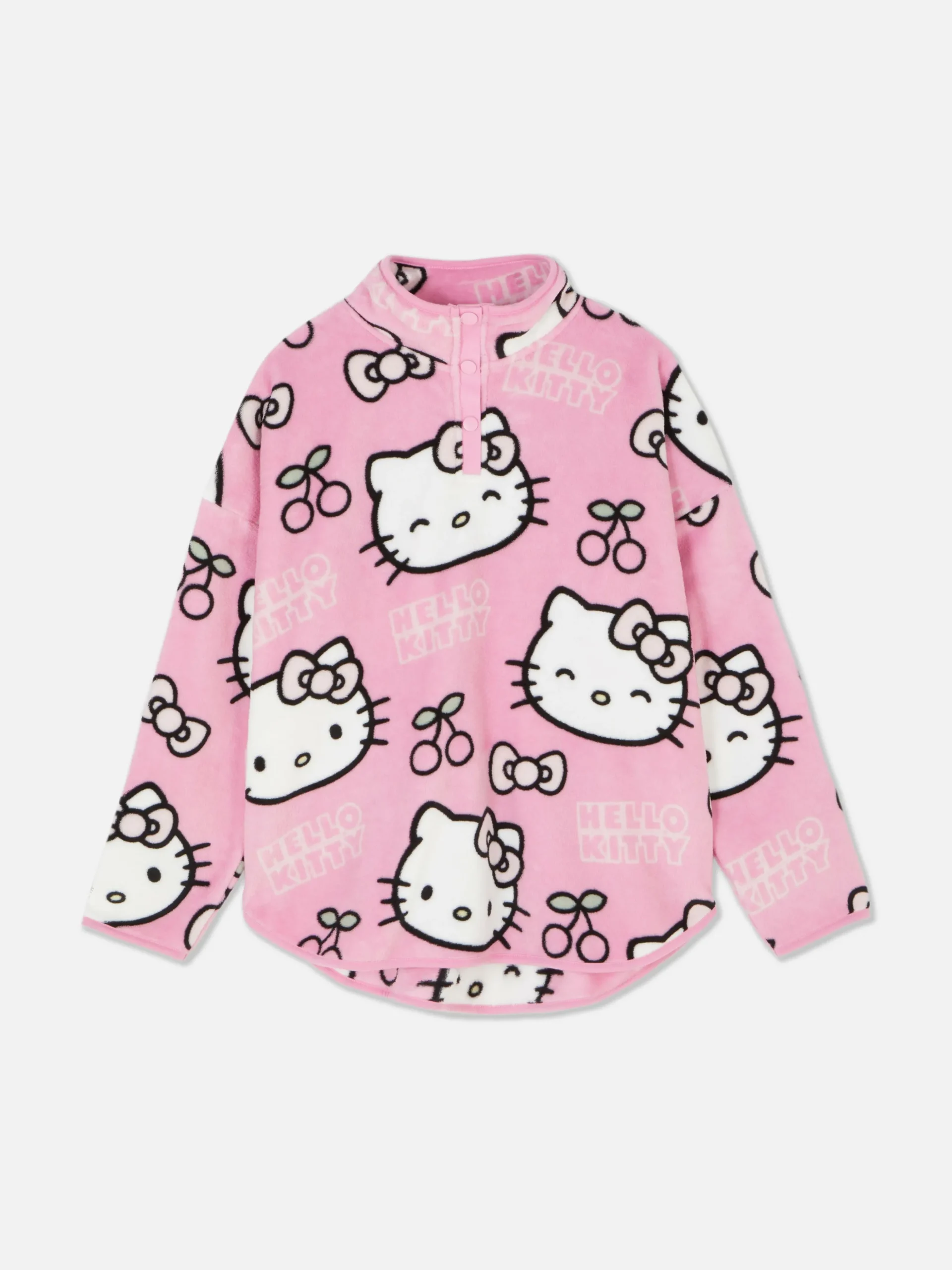 Haut De Pyjama En Molleton Hello Kitty 50e Anniversaire