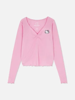 Haut De Pyjama En Pointelle Hello Kitty