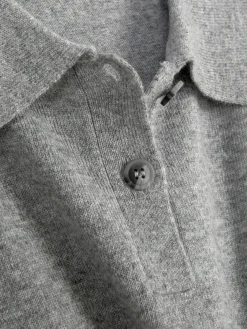 Haut Tricoté à Col Et à Manches Longues