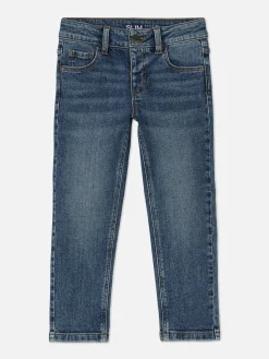 Jean Denim Slim Garçon