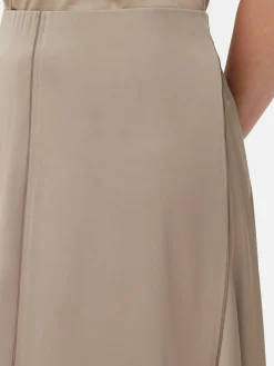 Jupe En Satin The Edit