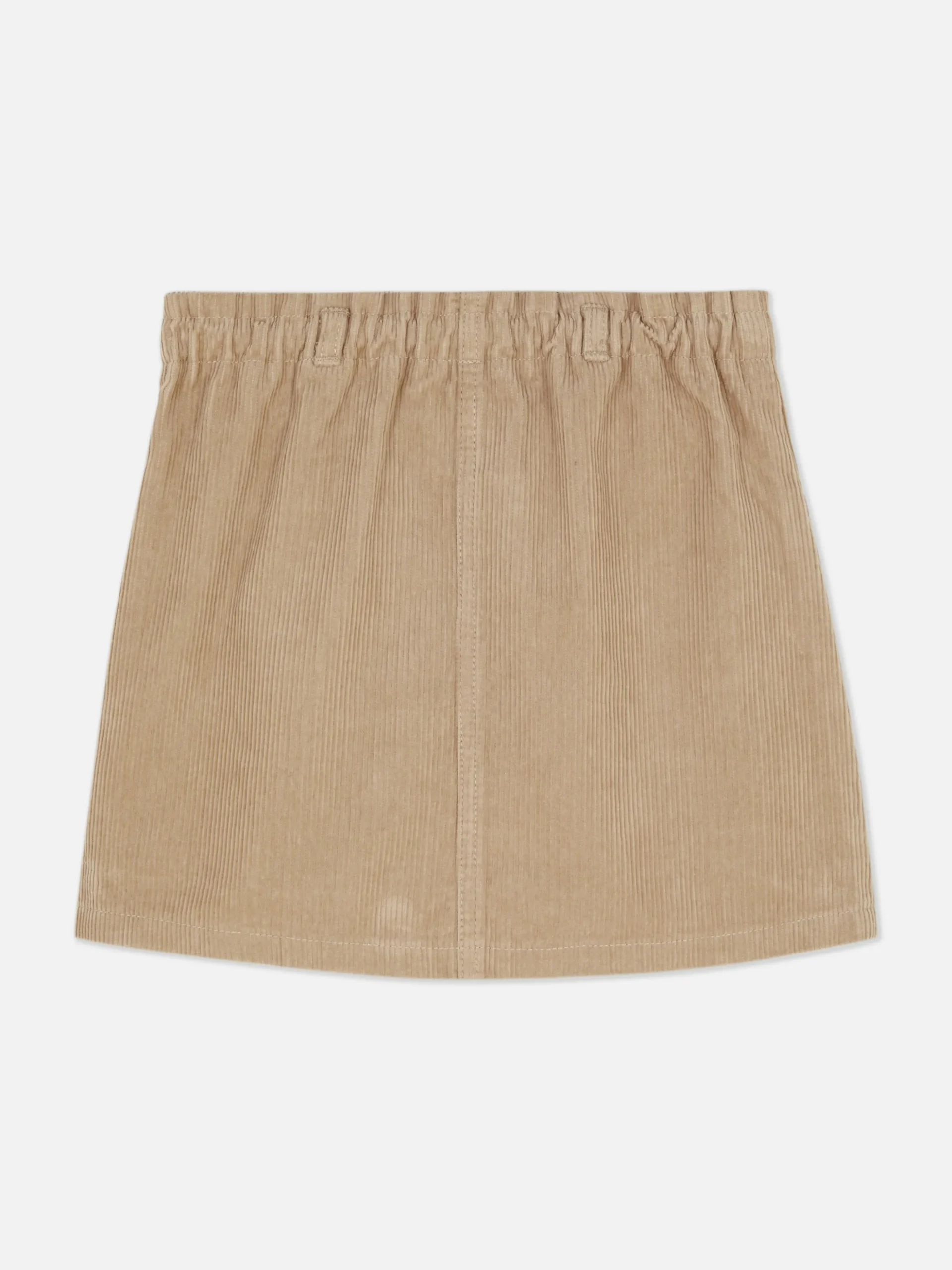 Jupe En Velours Côtelé à Poche