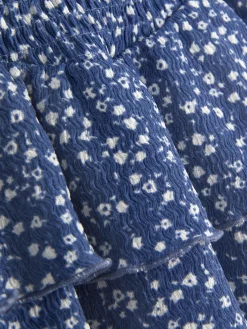 Jupe Florale à Superpositions