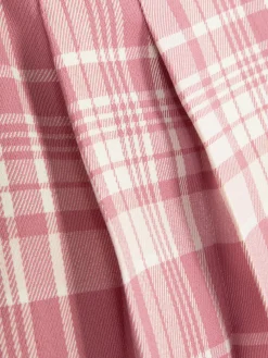 Jupe Plissée à Carreaux