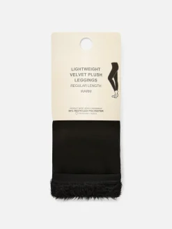 Legging Léger En Velours à Doublure Duveteuse