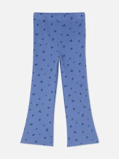 Legging évasé Côtelé