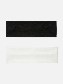 Lot De 2 Bandeaux En Dentelle