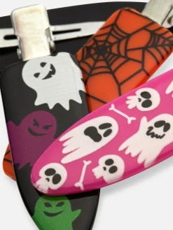 Lot De 4 Barrettes Sans Marque Halloween PS...