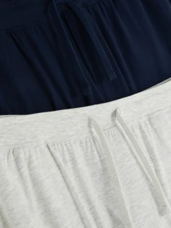 Lot De 2 Bas De Pyjama En Jersey