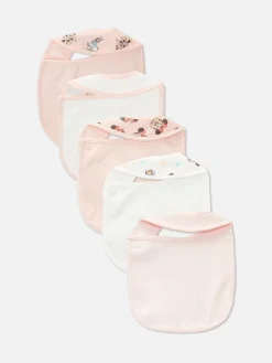 Lot De 5 Bavoirs Disney Minnie Mouse Et Daisy Duck