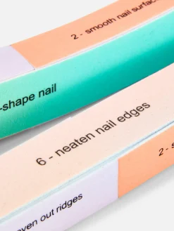 Lot De 2 Blocs Polissoirs Multifaces à Ongles