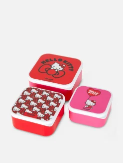 Lot De 3 Boîtes à Encas Hello Kitty