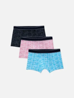 Lot De 3 Boxers Effet Chiné